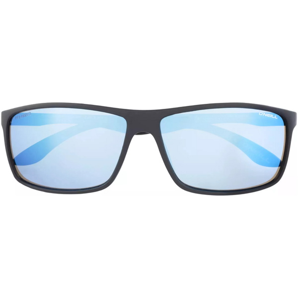 2026 O'Neill Mens Sunglasses 9004 ONS-9004-2.0-104P - Matte Black / Ice Blue Mirror